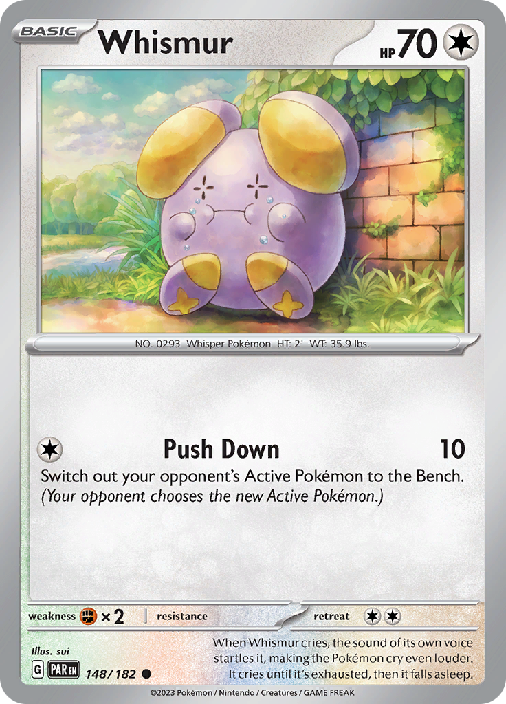 Whismur (148/182) [Scarlet & Violet: Paradox Rift] | Odin's Place