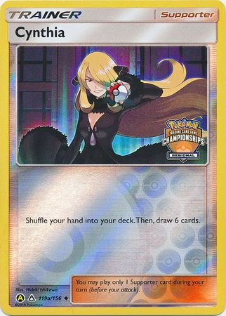 Cynthia (119a/156) (Regional Championship Promo) [Sun & Moon: Ultra Prism] | Odin's Place