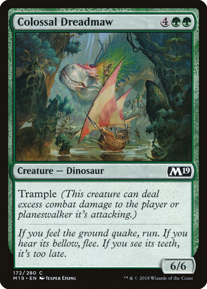Colossal Dreadmaw (172) [Core Set 2019] | Odin's Place