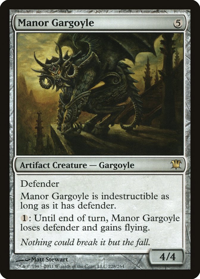 Manor Gargoyle (228) [Innistrad] | Odin's Place