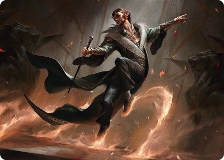 Fleetfoot Dancer Art Card [Streets of New Capenna Art Series] | Odin's Place