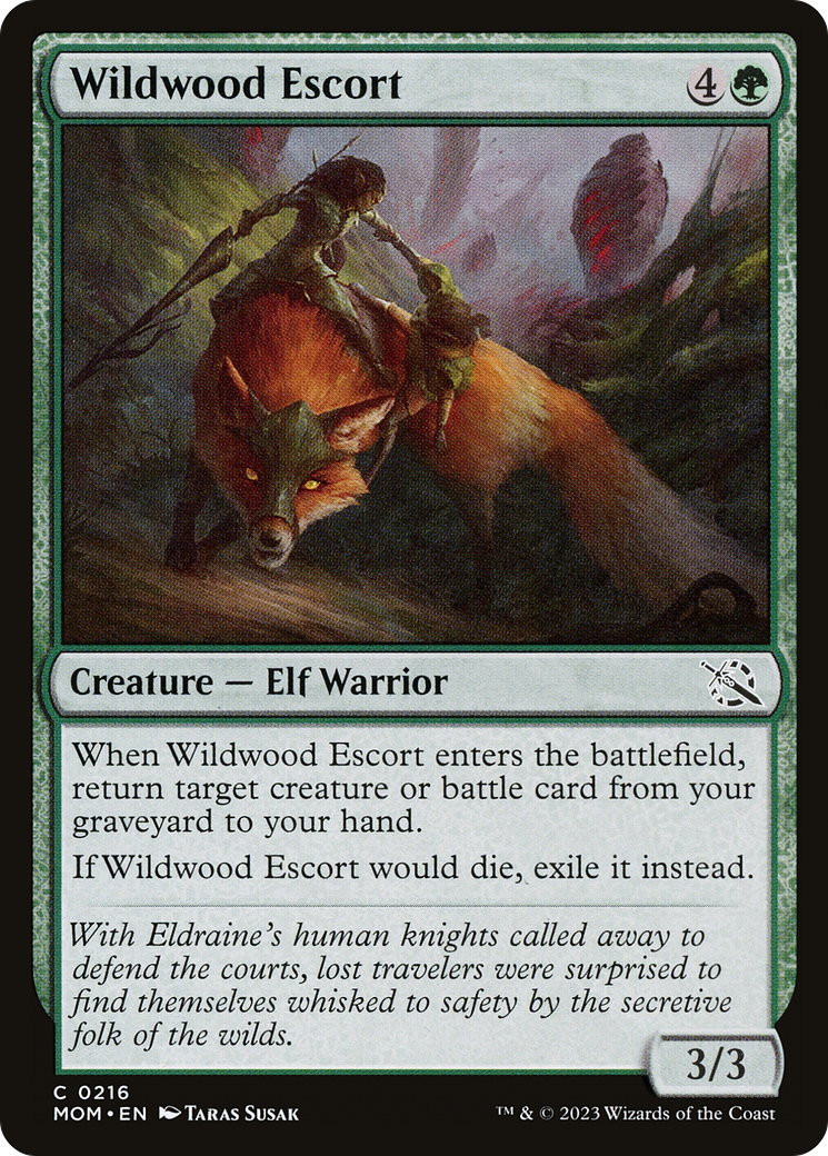 Wildwood Escort [March of the Machine] | Odin's Place