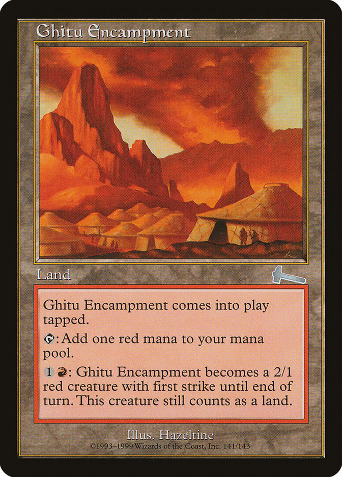 Ghitu Encampment (141) [Urza's Legacy] | Odin's Place