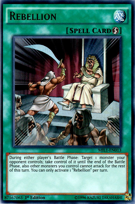 Rebellion [MIL1-EN013] Ultra Rare | Odin's Place