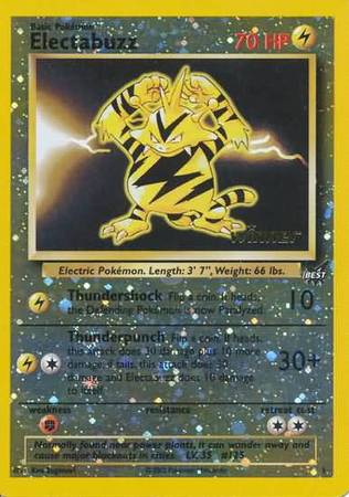 Electabuzz (1) (Winner) [Best of Promos] | Odin's Place