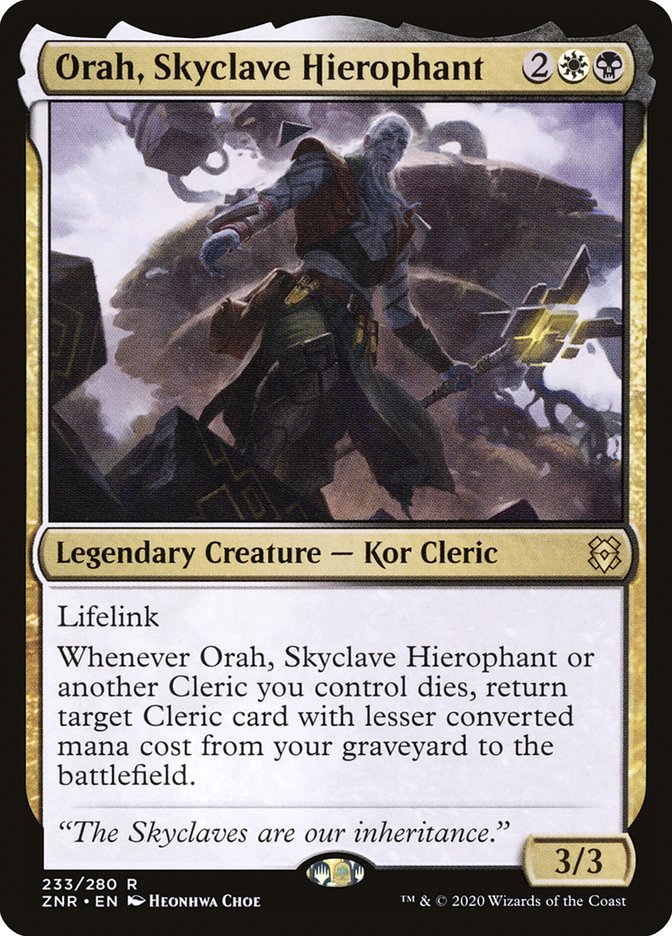 Orah, Skyclave Hierophant [Zendikar Rising] | Odin's Place