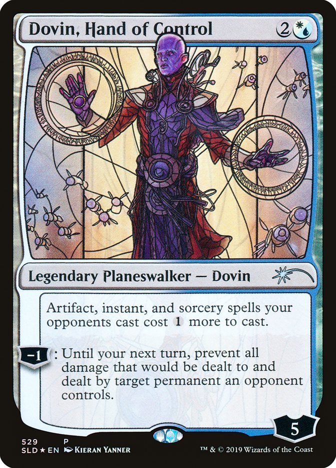Dovin, Hand of Control (Stained Glass) [Secret Lair Drop Promos] | Odin's Place