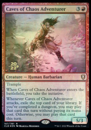Caves of Chaos Adventurer [Commander Legends: Battle for Baldur's Gate Prerelease Promos] | Odin's Place