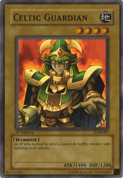 Celtic Guardian [LOB-007] Super Rare | Odin's Place