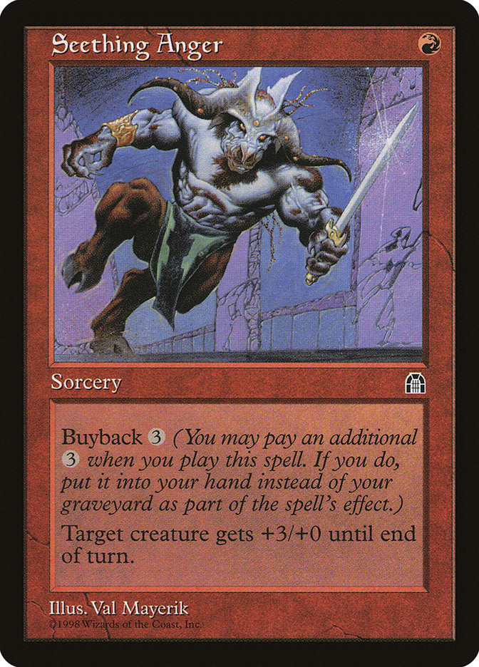 Seething Anger (96) [Stronghold] | Odin's Place