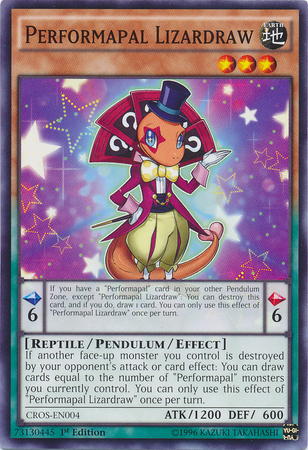 Performapal Lizardraw [CROS-EN004] Common | Odin's Place