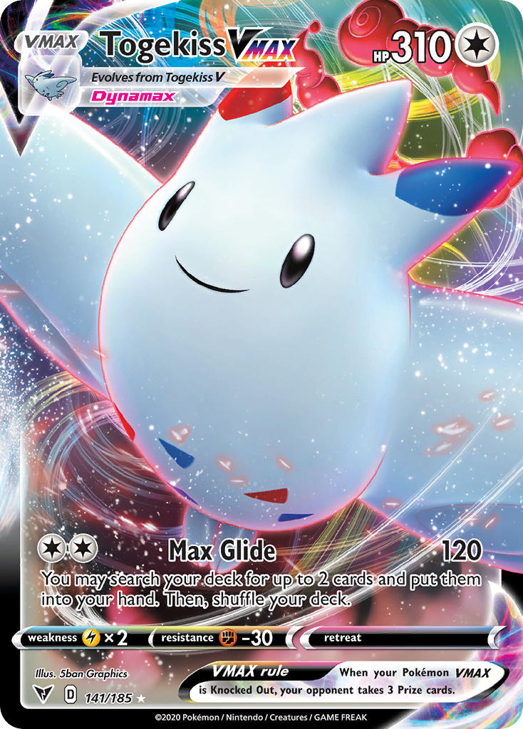 Togekiss VMAX (141/185) [Sword & Shield: Vivid Voltage] | Odin's Place