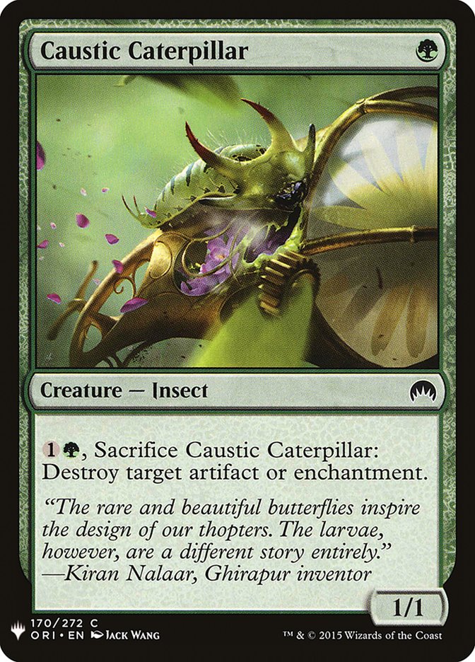 Caustic Caterpillar [Mystery Booster] | Odin's Place