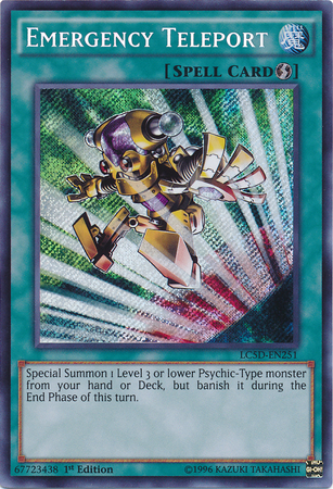 Emergency Teleport [LC5D-EN251] Secret Rare | Odin's Place