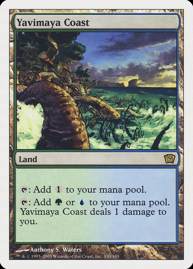 Yavimaya Coast (330) [Ninth Edition] | Odin's Place