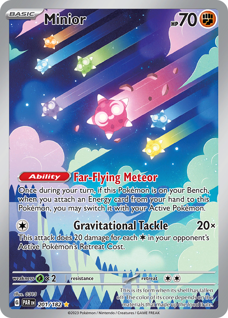Minior (201/182) [Scarlet & Violet: Paradox Rift] | Odin's Place