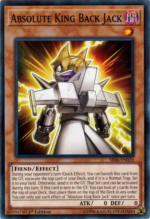 Absolute King Back Jack [SR06-EN020] Common | Odin's Place
