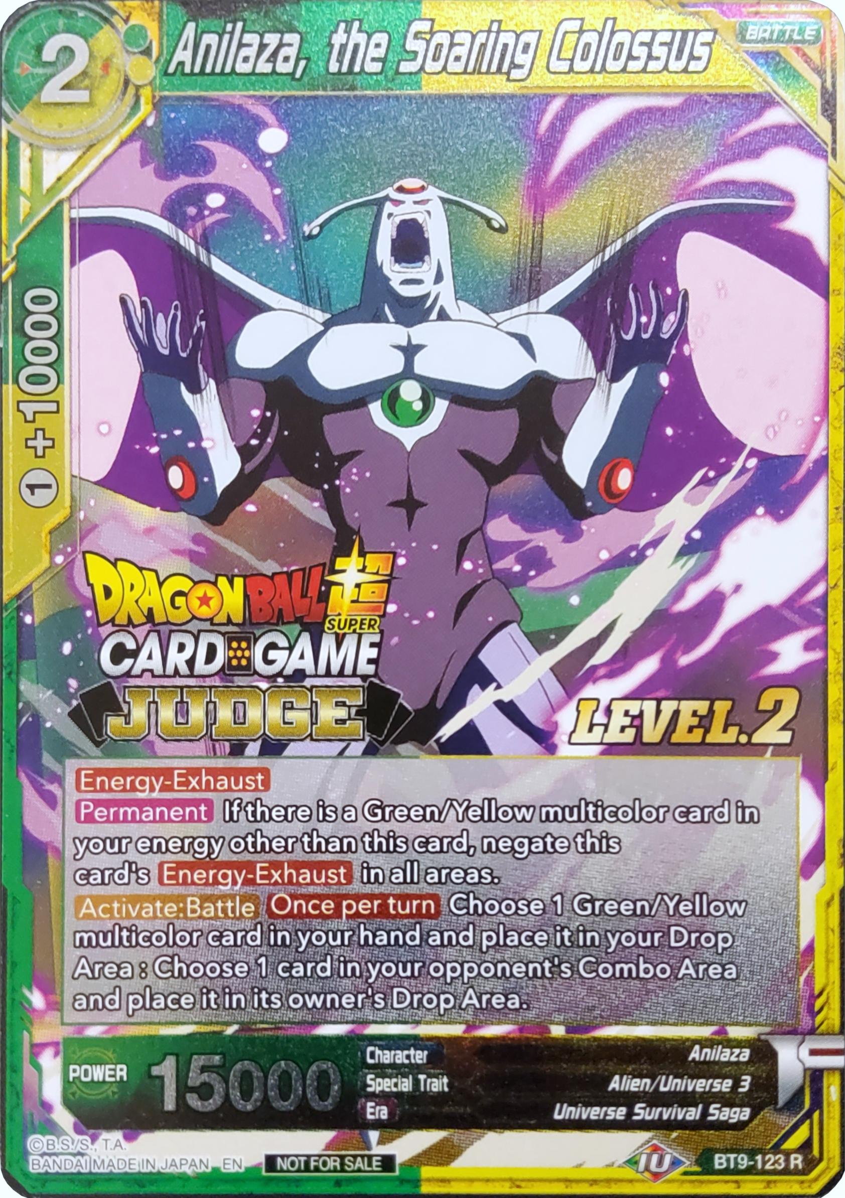 Anilaza, the Soaring Colossus (Level 2) (BT9-123) [Judge Promotion Cards] | Odin's Place
