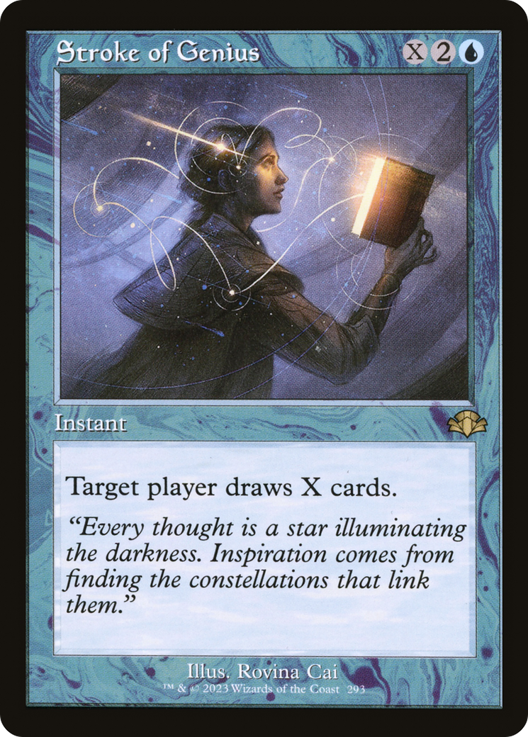 Stroke of Genius (Retro) [Dominaria Remastered] | Odin's Place