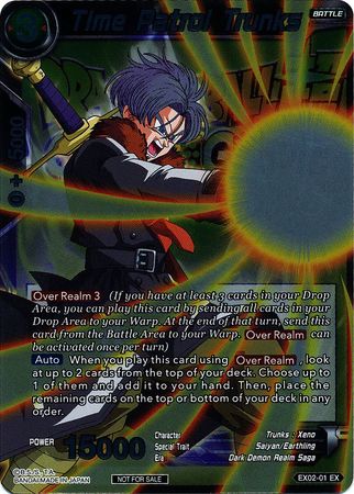 Time Patrol Trunks (Metallic Foil) (Event Pack 2018) (EX02-01) [Promotion Cards] | Odin's Place