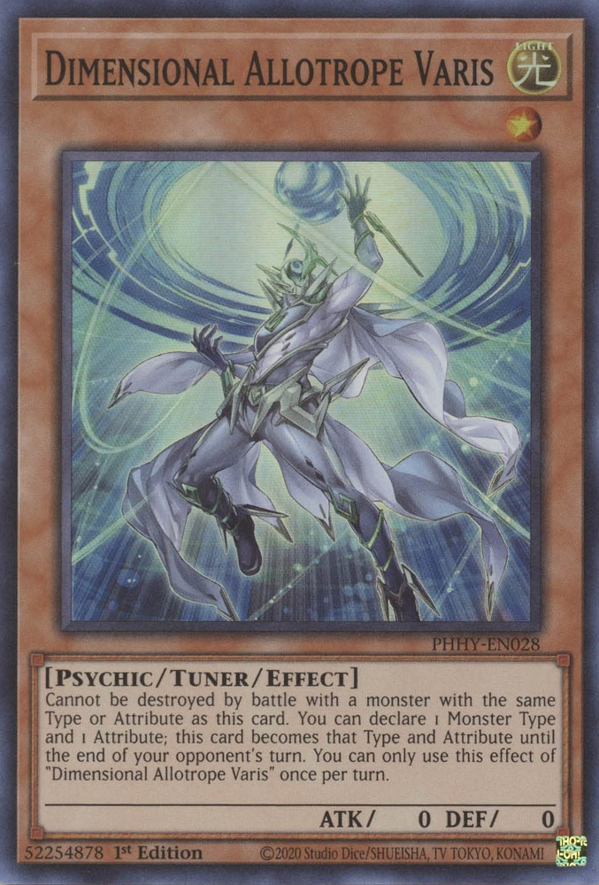 Dimensional Allotrope Varis [PHHY-EN028] Super Rare | Odin's Place