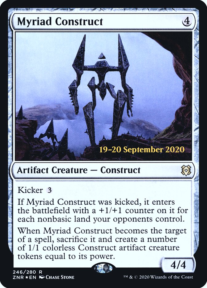 Myriad Construct [Zendikar Rising Prerelease Promos] | Odin's Place