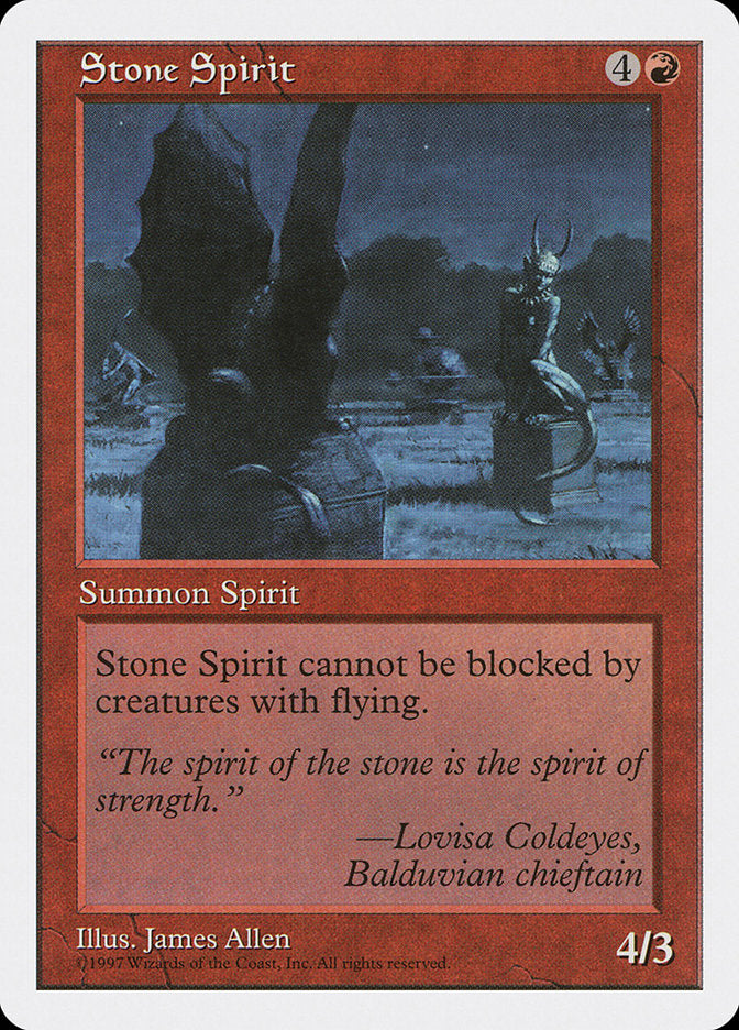 Stone Spirit (271) [Fifth Edition] | Odin's Place