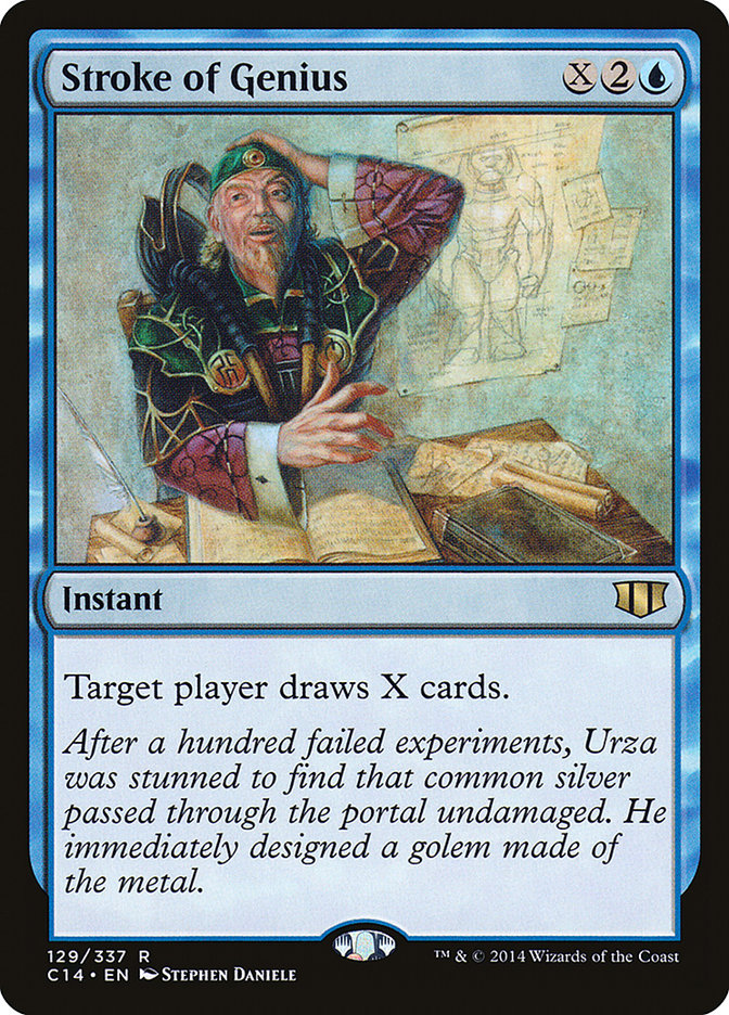 Stroke of Genius (129) [Commander 2014] | Odin's Place