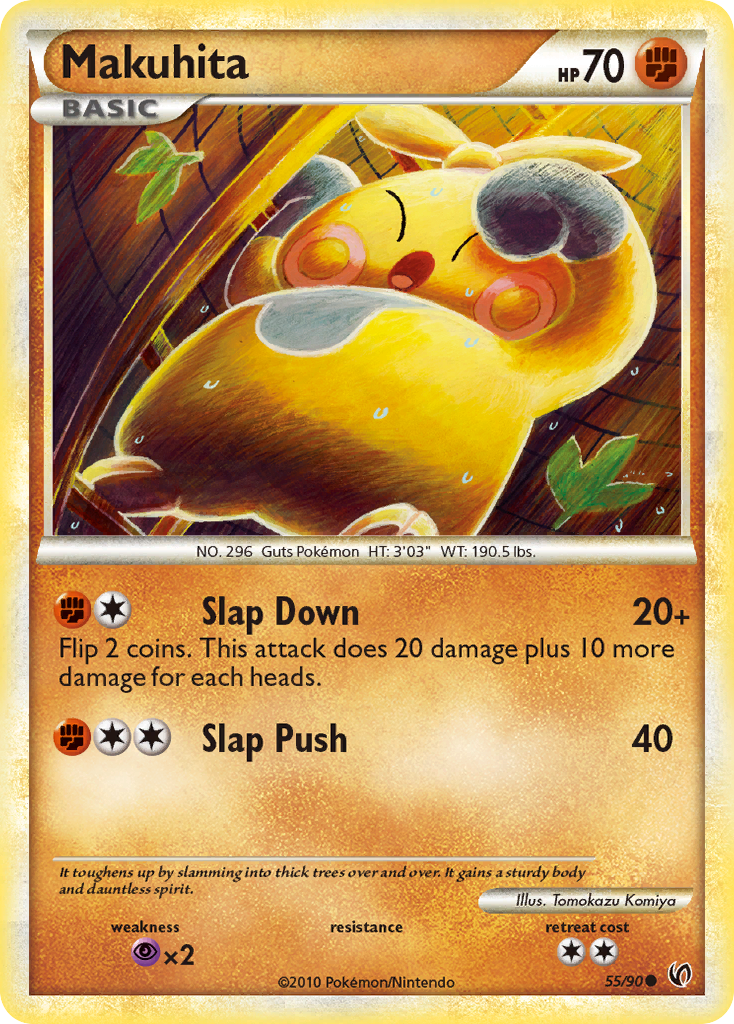Makuhita (55/90) [HeartGold & SoulSilver: Undaunted] | Odin's Place