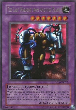 The Last Warrior from Another Planet [LON-EN077] Ultra Rare | Odin's Place