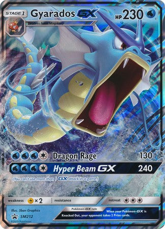 Gyarados GX (SM212) (Jumbo Card) [Sun & Moon: Black Star Promos] | Odin's Place