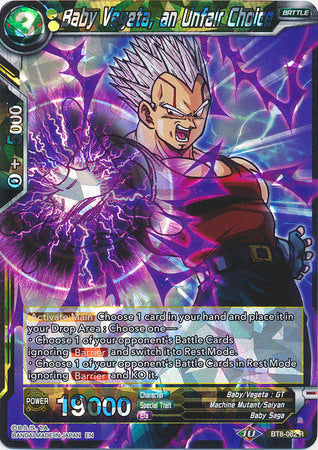 Baby Vegeta, an Unfair Choice (BT8-082) [Malicious Machinations] | Odin's Place