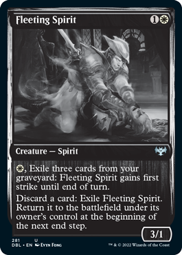 Fleeting Spirit [Innistrad: Double Feature] | Odin's Place
