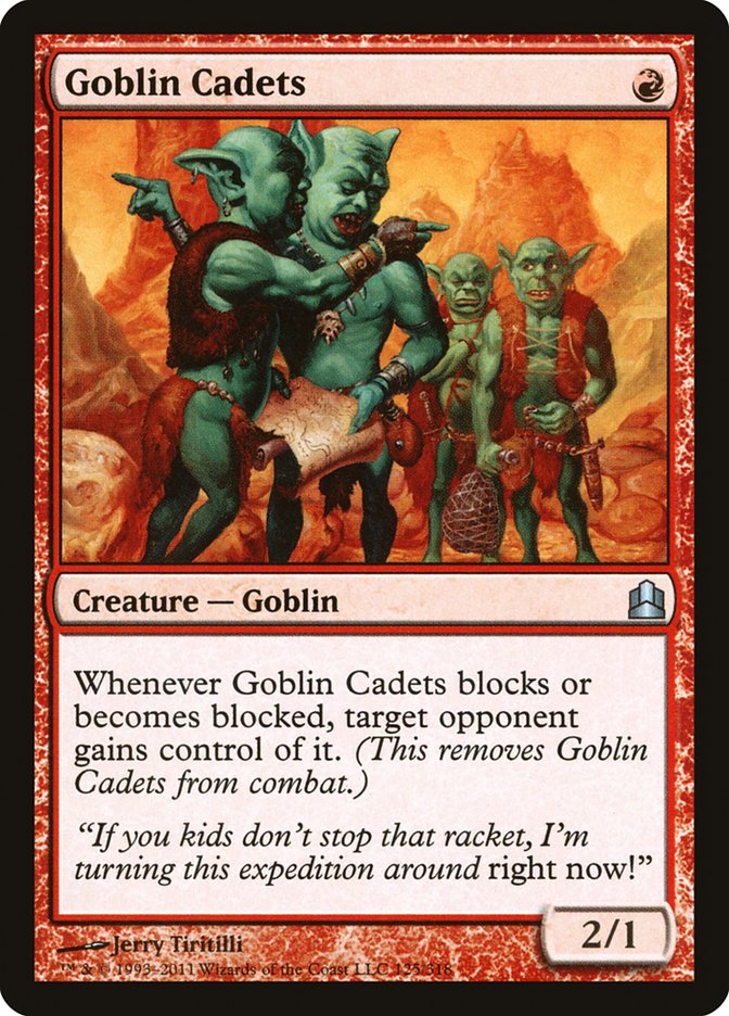 Goblin Cadets (125) [Commander 2011] | Odin's Place