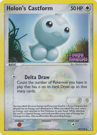 Holon's Castform (44/110) (Stamped) [EX: Holon Phantoms] | Odin's Place