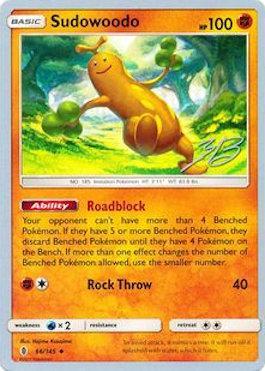 Sudowoodo (66/145) (Ice Path FTW - Zachary Bokhari) [World Championships 2017] | Odin's Place