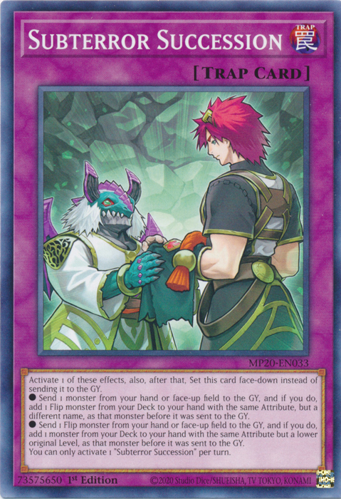 Subterror Succession [MP20-EN033] Common | Odin's Place