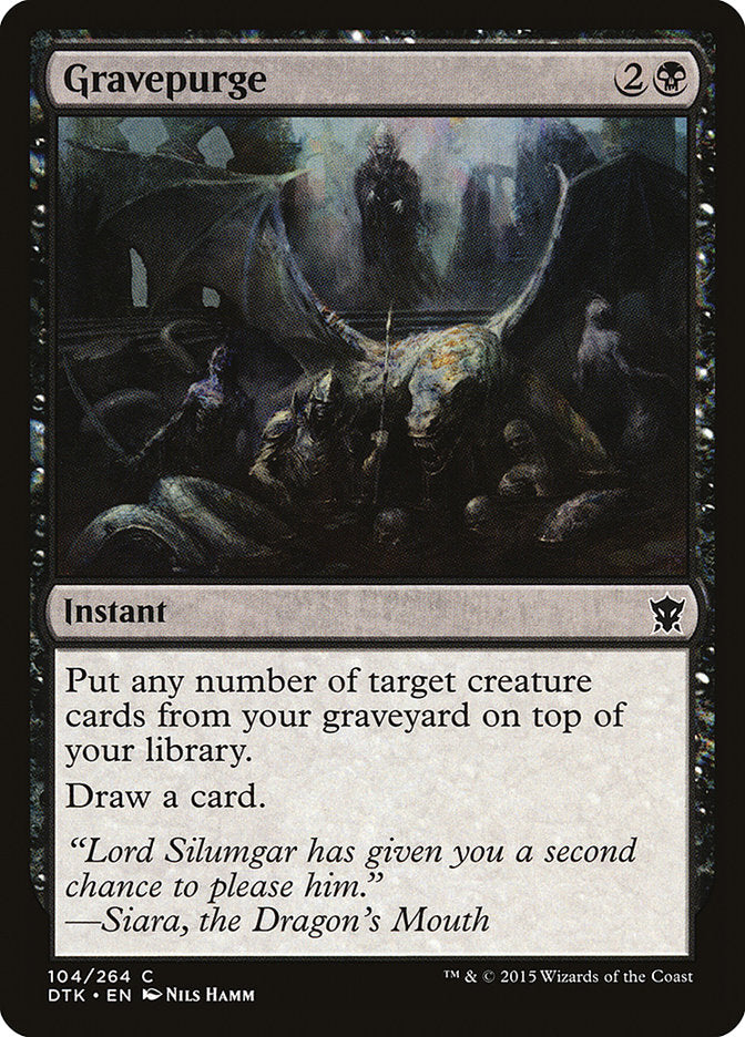 Gravepurge (104) [Dragons of Tarkir] | Odin's Place