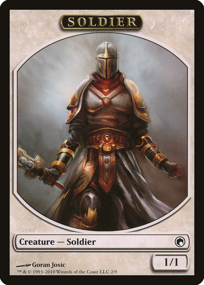 Soldier Token (2) [Scars of Mirrodin Tokens] | Odin's Place