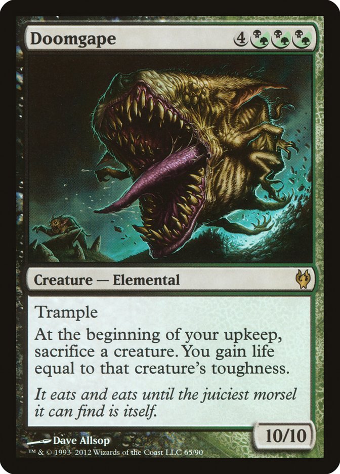 Doomgape (65) [Duel Decks: Izzet vs. Golgari] | Odin's Place