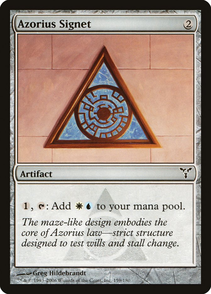 Azorius Signet (159) [Dissension] | Odin's Place
