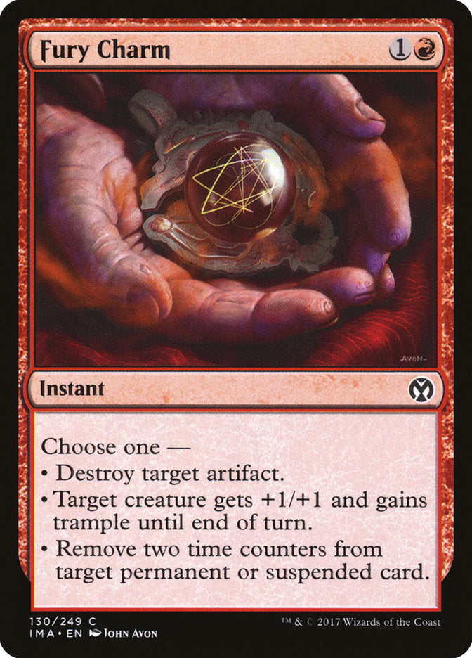 Fury Charm (130) [Iconic Masters] | Odin's Place