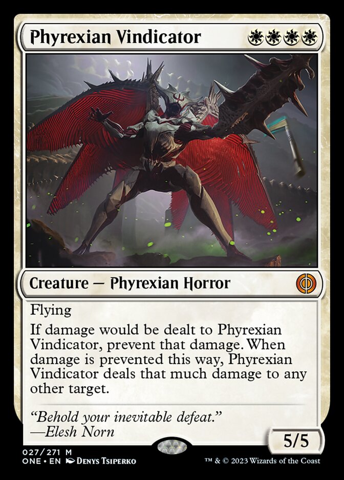 Phyrexian Vindicator [Phyrexia: All Will Be One] | Odin's Place