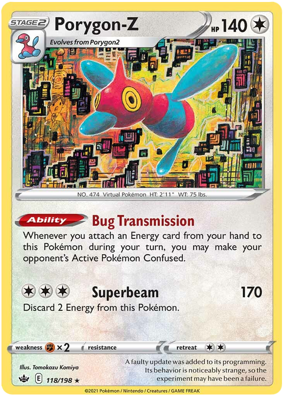 Porygon-Z (118/198) [Sword & Shield: Chilling Reign] | Odin's Place