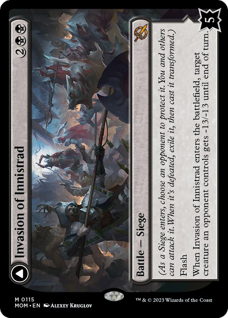 Invasion of Innistrad // Deluge of the Dead [March of the Machine] | Odin's Place