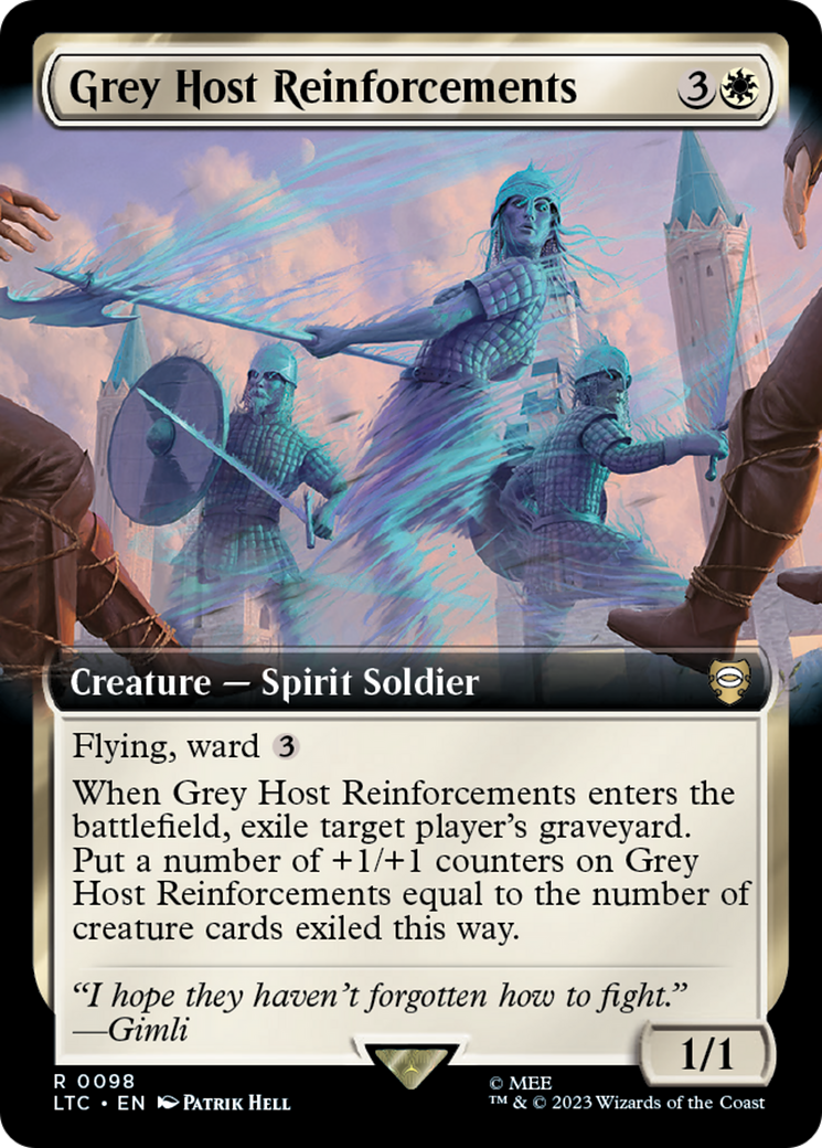Grey Host Reinforcements (Extended Art) [The Lord of the Rings: Tales of Middle-Earth Commander] | Odin's Place
