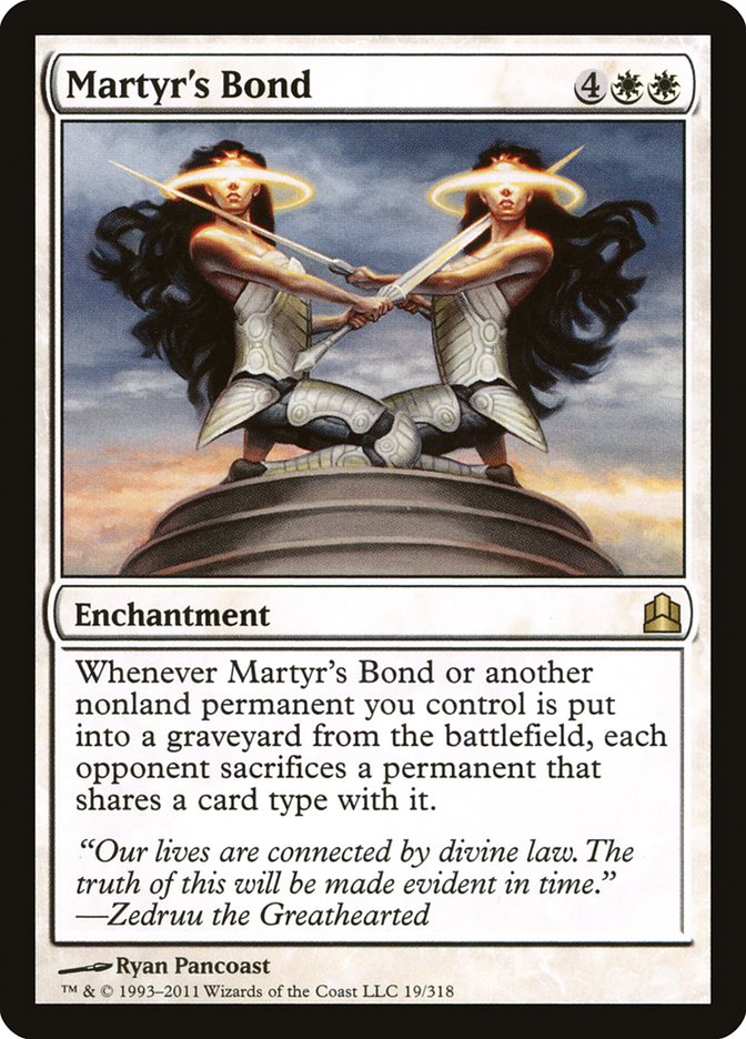 Martyr's Bond (19) [Commander 2011] | Odin's Place