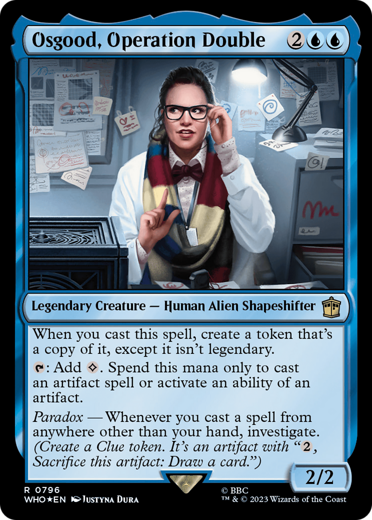 Osgood, Operation Double (Surge Foil) [Doctor Who] | Odin's Place