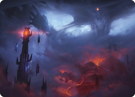 Shadow of the Enemy Art Card [The Lord of the Rings: Tales of Middle-earth Art Series] | Odin's Place