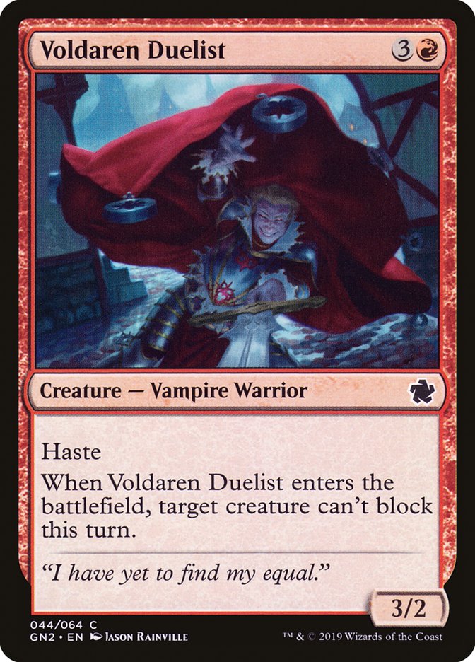 Voldaren Duelist [Game Night 2019] | Odin's Place